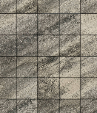 Б.7.К.8 Плитка тротуарная Квадрат Листопад (гладкий) антрацит 7.2м2/пд купить в Санкт-Петербурге