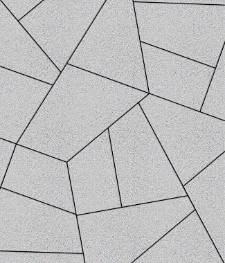 Б.4.Фсм.8 Плитка тротуарная "Оригами" Стандарт (гладкий) белый 8.15м2/пд Выбор купить в Санкт-Петербурге