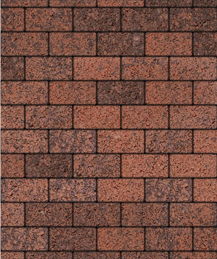 Б.8.П.8 Плитка бетонная тротуарная "Прямоугольник" Листопад (гранит) клинкер 10.45м2/пд купить в Санкт-Петербурге