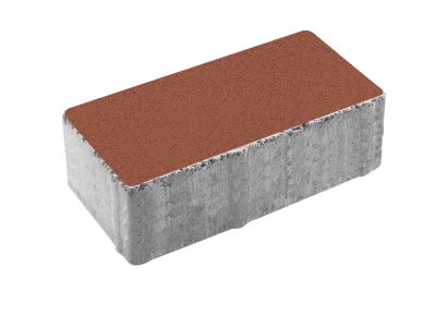 Б.2.П.6 В Плитка тротуарная (двухслойная) гладкий красный 12м2/пд МП купить в Санкт-Петербурге