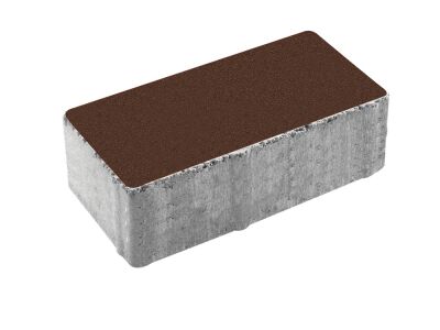 Б.2.П.6 В Плитка тротуарная (двухслойная) гладкий коричневый 12м2/пд МП купить в Санкт-Петербурге