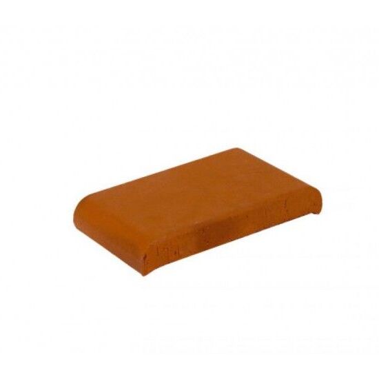 КР20 Парапетная плитка (профильный кирпич) красный натуральный 190х110х25мм ZG Clinker купить в Санкт-Петербурге