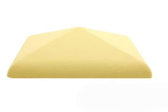 C42 Колпак для столба желтый натуральный 425х425 (посадка 380х380) ZG Clinker купить в Санкт-Петербурге