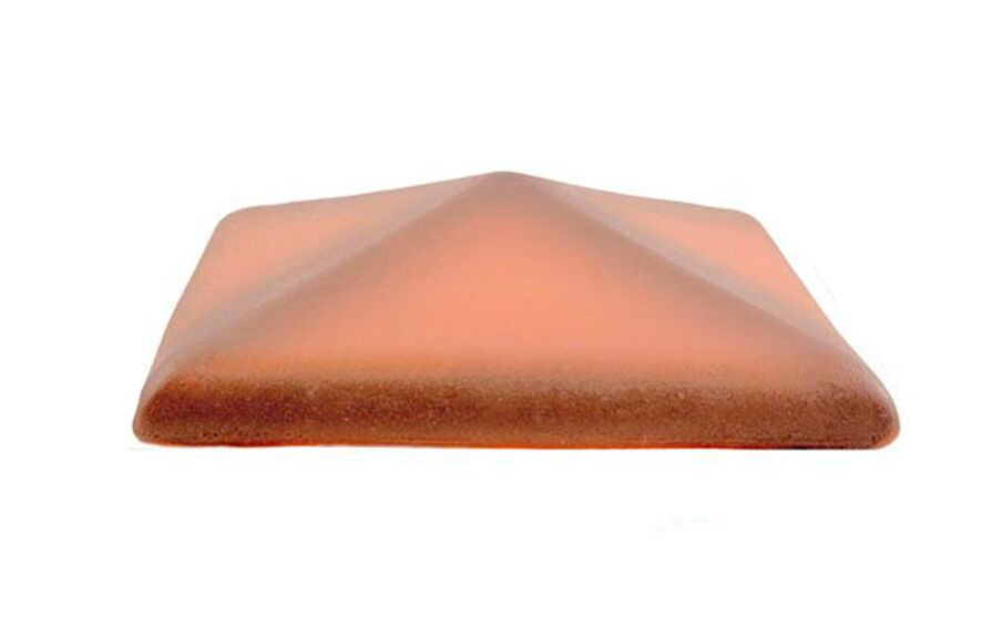 C57 Колпак для забора дуб тушевой ангоб 570х570 (посадка 510х510) ZG Clinker купить в Санкт-Петербурге