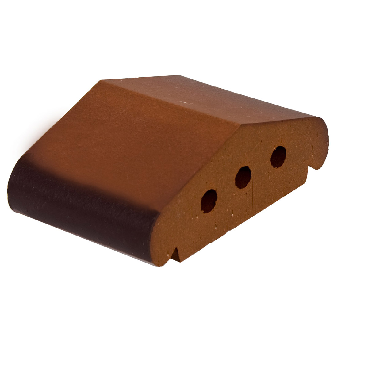 К12 Кирпич профильный каштановый тушевой ангоб 170х110х65 мм ZG Clinker купить в Санкт-Петербурге