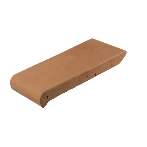 OK18 Подоконник керамический красный натуральный 180х110х25мм ZG Clinker купить в Санкт-Петербурге