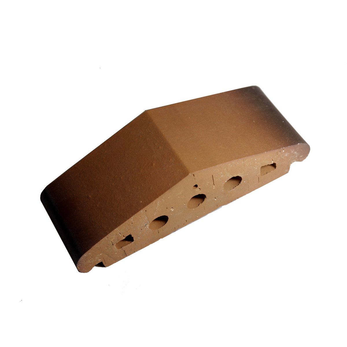 К25 Кирпич профильный каштановый тушевой ангоб 310х110х90мм ZG Clinker купить в Санкт-Петербурге