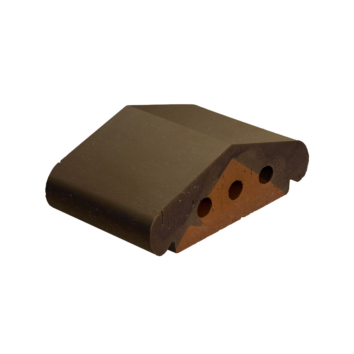 К12 Кирпич профильный коричневый ангоб 170х110х65 мм ZG Clinker купить в Санкт-Петербурге