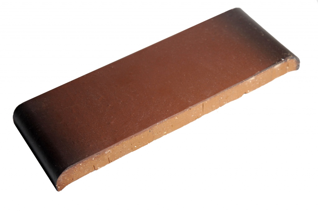 КР30 Парапетная плитка (профильный кирпич) ольха тушевой ангоб 305х110х25мм ZG Clinker купить в Санкт-Петербурге