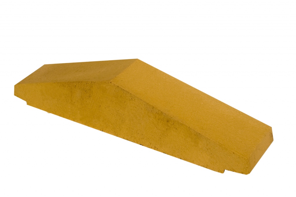К30 Кирпич профильный желтый натуральный 295х65х60мм ZG Clinker купить в Санкт-Петербурге