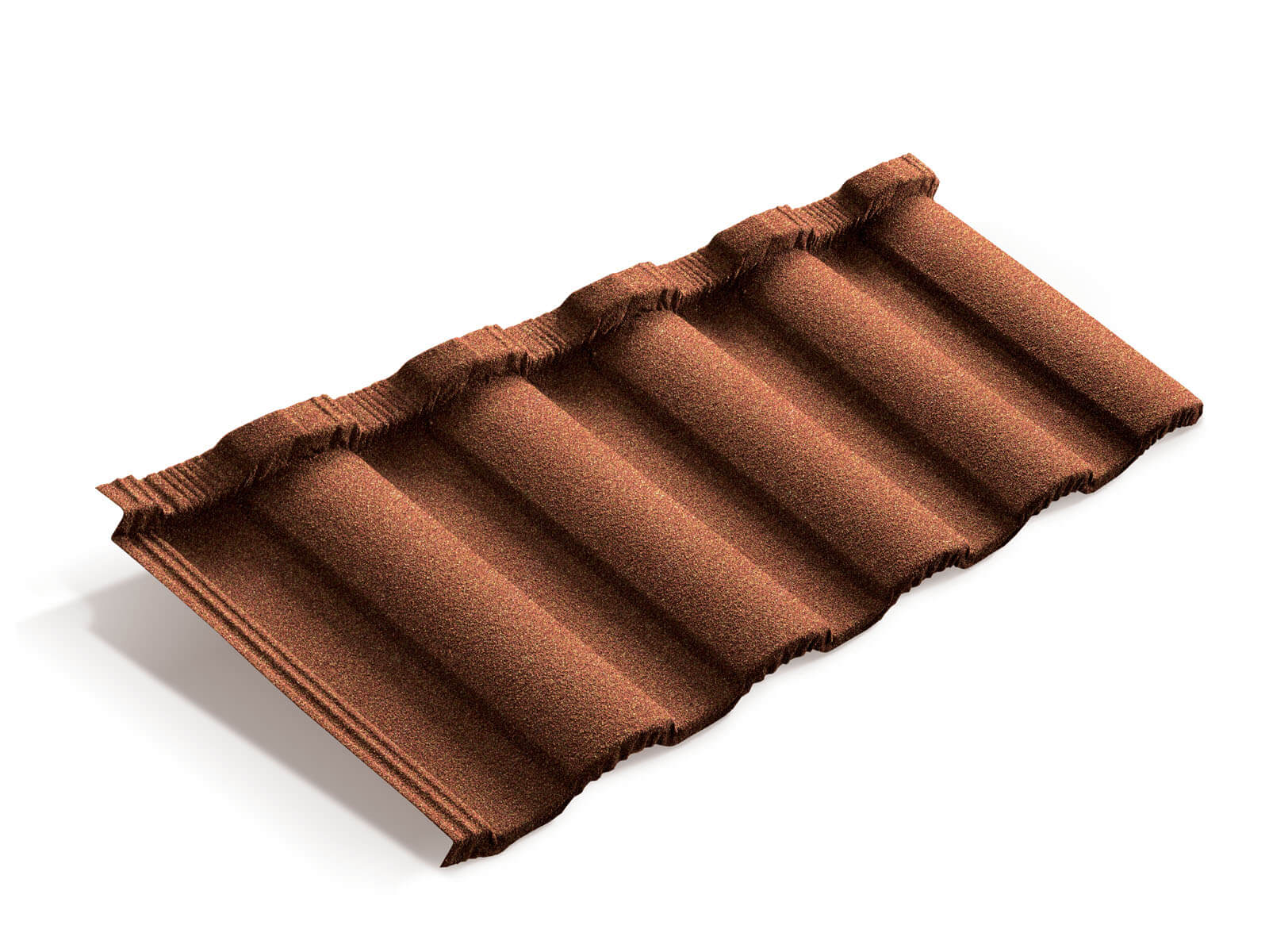 Композитная черепица MetroRoman терракот купить в Санкт-Петербурге