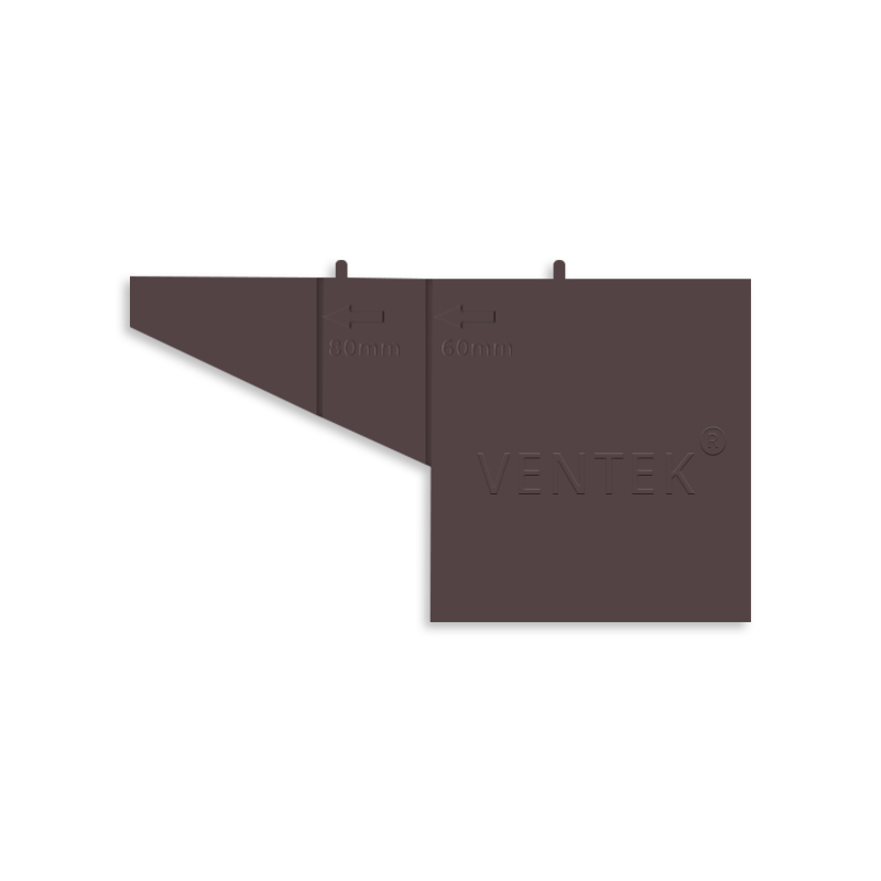 Ventek универсальная венткоробка для кирпичной кладки, коричневая купить в Санкт-Петербурге
