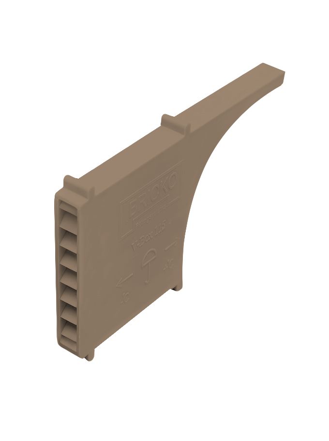 V-Box 115 BRICKO вентиляционная коробочка песчано-коричневый  купить в Санкт-Петербурге