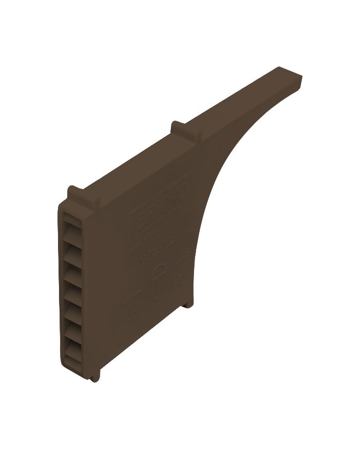 Вентиляционная коробочка для кирпичной кладки BRICKO V-Box 115х60х10мм темно-коричневый купить в Санкт-Петербурге