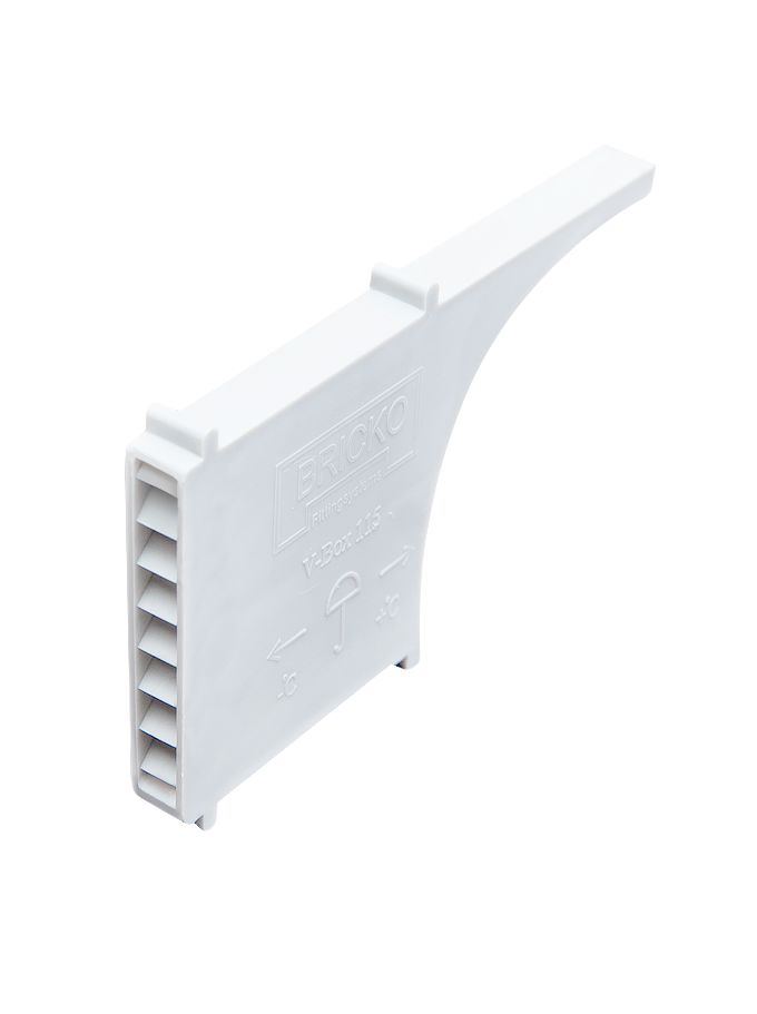 Вентиляционная коробочка для кирпичной кладки BRICKO V-Box 115х60х10мм белый купить в Санкт-Петербурге