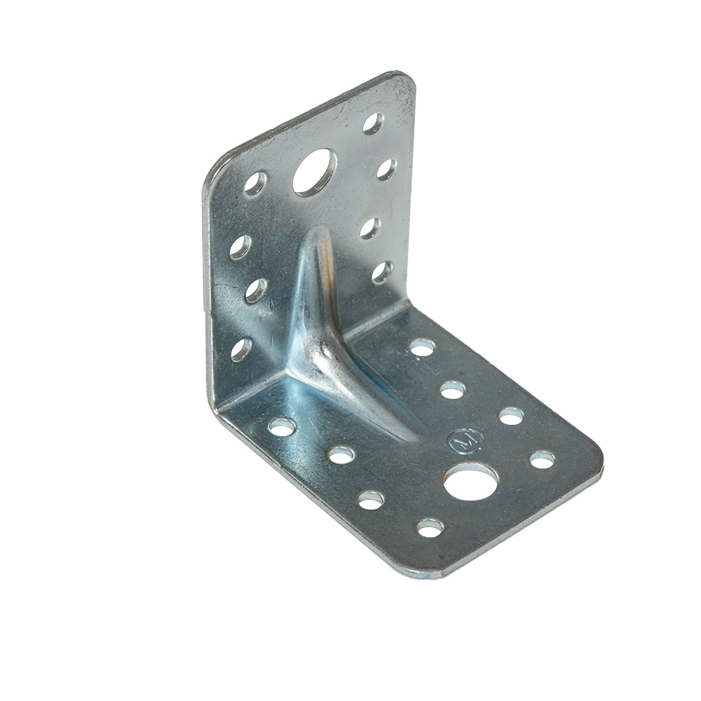 Упаковка Уголок крепежный усиленный УК-У-Ц-67х67х55х2.3мм 40шт ДекТай купить в Санкт-Петербурге