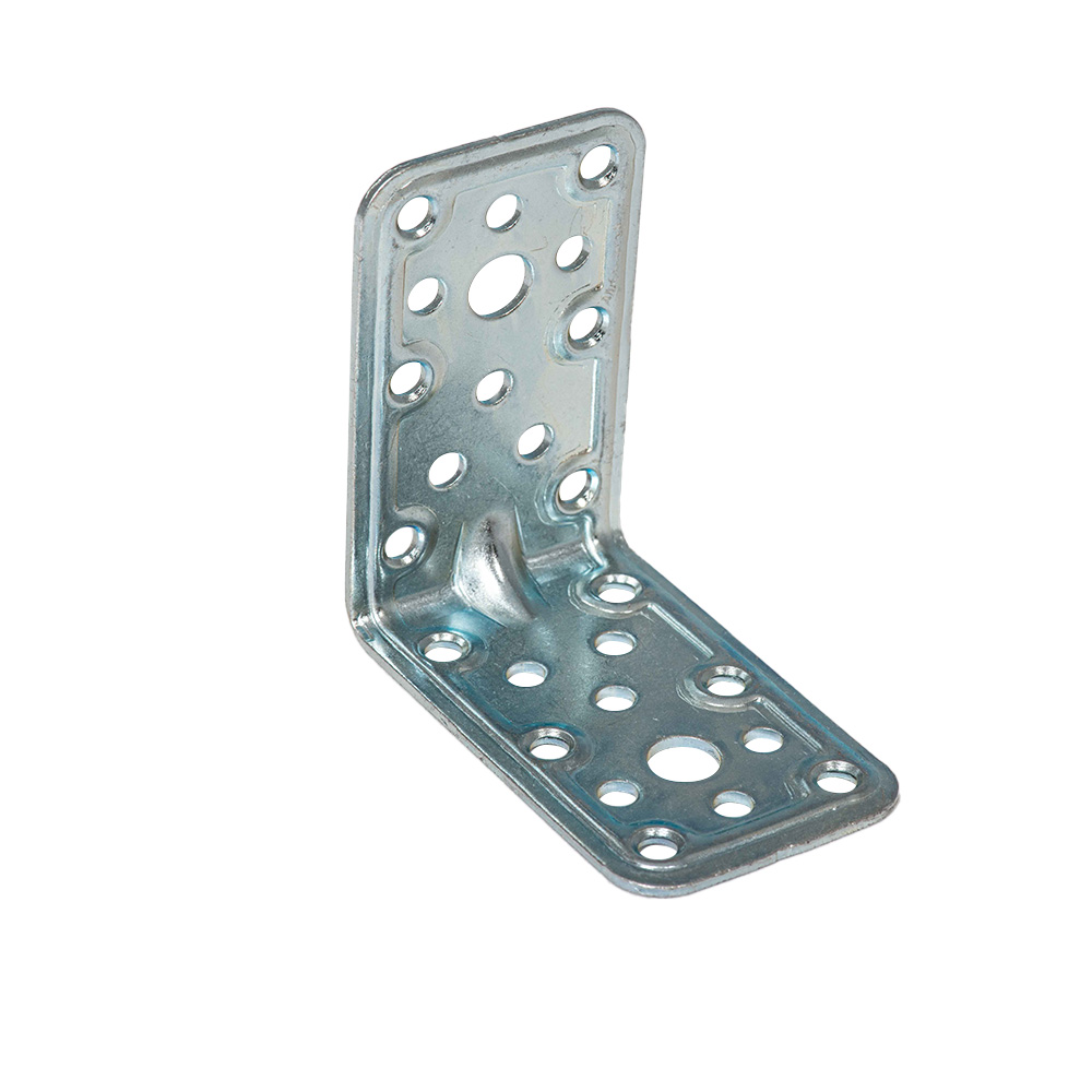 Упаковка Уголок крепежный усиленный УК-У-Ц-82х82х50х2мм 30шт ДекТай купить в Санкт-Петербурге