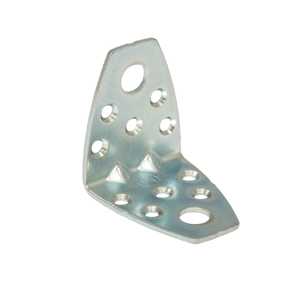 Упаковка Уголок крепежный усиленный (с зенковкой) УК-Z-Ц-50х50х40х2мм 100шт ДекТай купить в Санкт-Петербурге