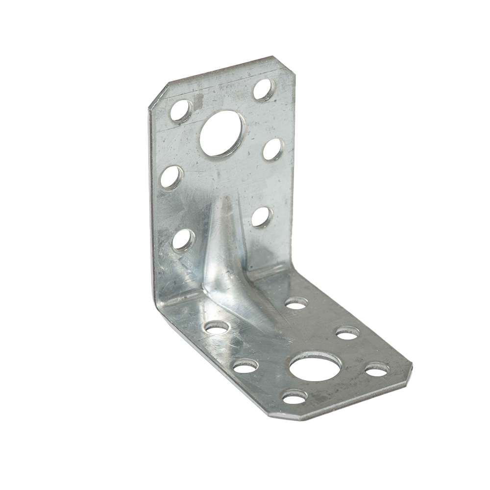 Упаковка Уголок крепежный усиленный УК-У-Ц-50х50х35х2мм 100шт ДекТай купить в Санкт-Петербурге