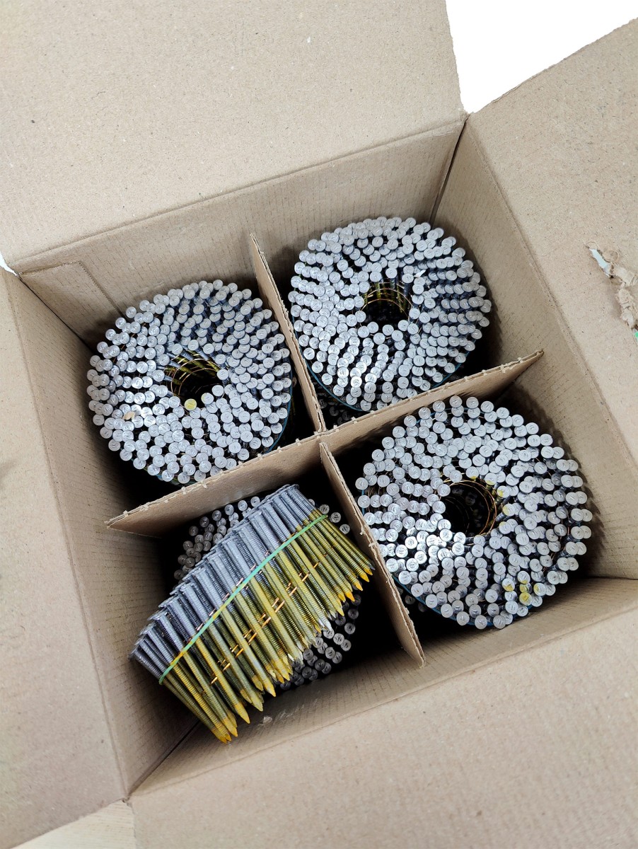 Упаковка барабанных гвоздей FINKA 2.8х60 BK Ring 3000шт/уп купить в Санкт-Петербурге