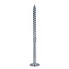 Упаковка шурупов конструкционных Finka Timber Screws CT 8.0x140TX40 голубой цинк, тарелка 50шт/уп купить в Санкт-Петербурге