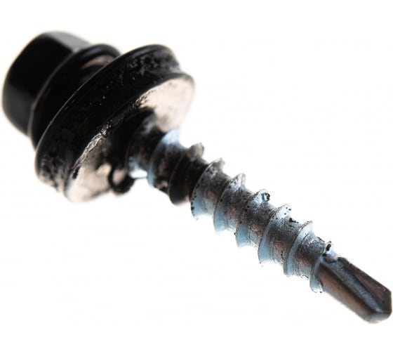 Саморезы кровельные окрашенные 250шт./упак. шестигранная головка, шайба ЕПДМ Daxmer D4.8*28-35мм купить в Санкт-Петербурге