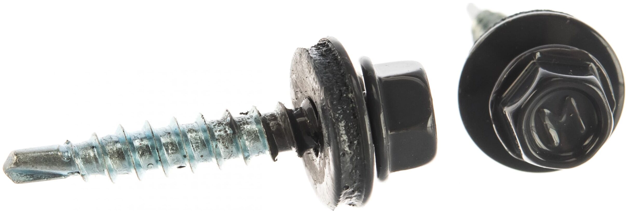 Саморезы кровельные окрашенные 250шт./упак. шестигранная головка, шайба ЕПДМ Daxmer D4.8*28-35мм купить в Санкт-Петербурге