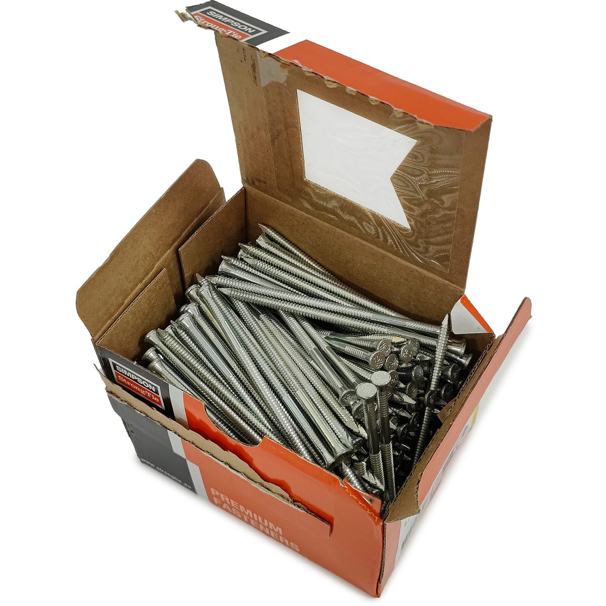 Упаковка гвоздей для перфорации Simpson CNA 4.0х100мм цинк 250шт/уп купить в Санкт-Петербурге