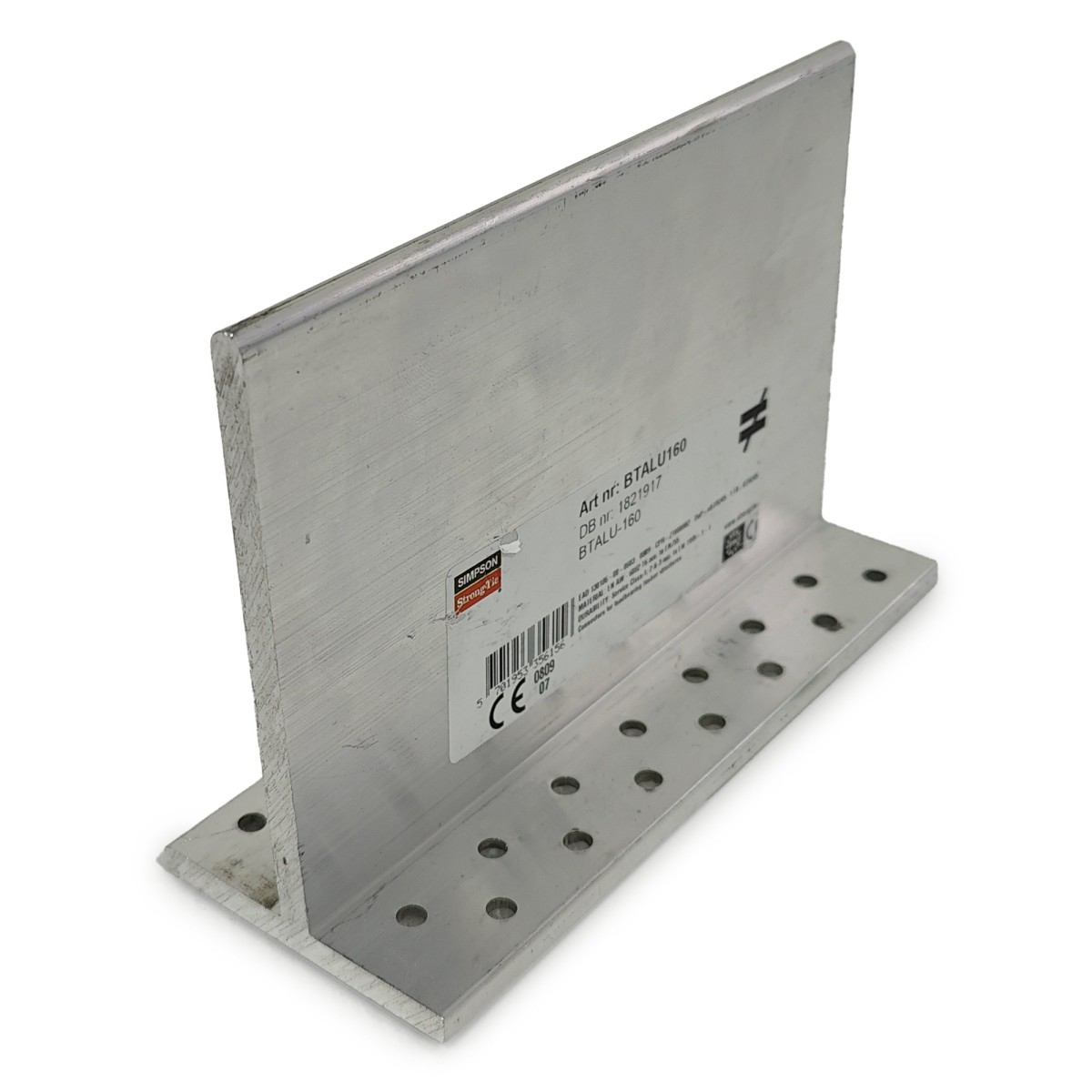 Потайная алюминиевая Т-опора Simpson ALU160 купить в Санкт-Петербурге