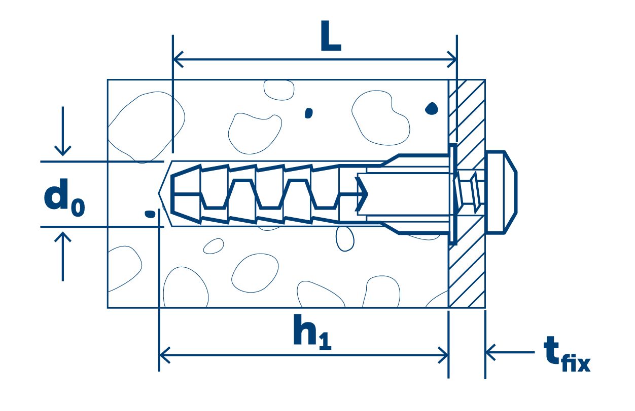 SORMAT GRIPPER 6 Дюбель универсальный 100шт/уп купить в Санкт-Петербурге