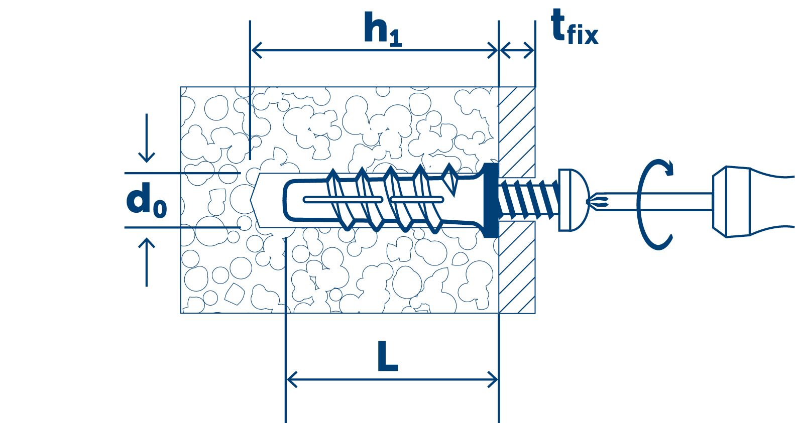 SORMAT KBT 4 Анкер нейлоновый для газобетона 25шт/уп купить в Санкт-Петербурге