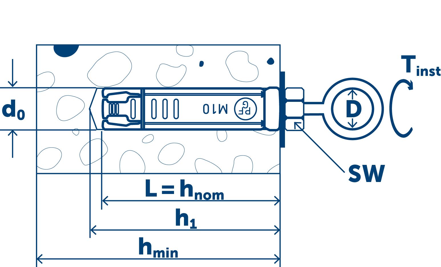 SORMAT EBF 12 Анкер PFG с петлей EBF 12 10шт/уп купить в Санкт-Петербурге