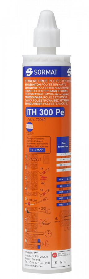 SORMAT ITH 300 Pe состав на основе полиэстера Анкер химический купить в Санкт-Петербурге