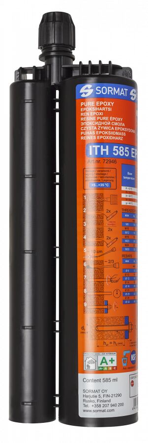 SORMAT ITH 585 EPOXЕ 585мл Анкер химический эпоксидная смола купить в Санкт-Петербурге