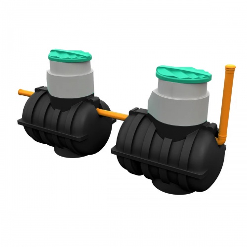 Комплект автономной канализации "Rostok" Дачная Плюс чёрный купить в Санкт-Петербурге