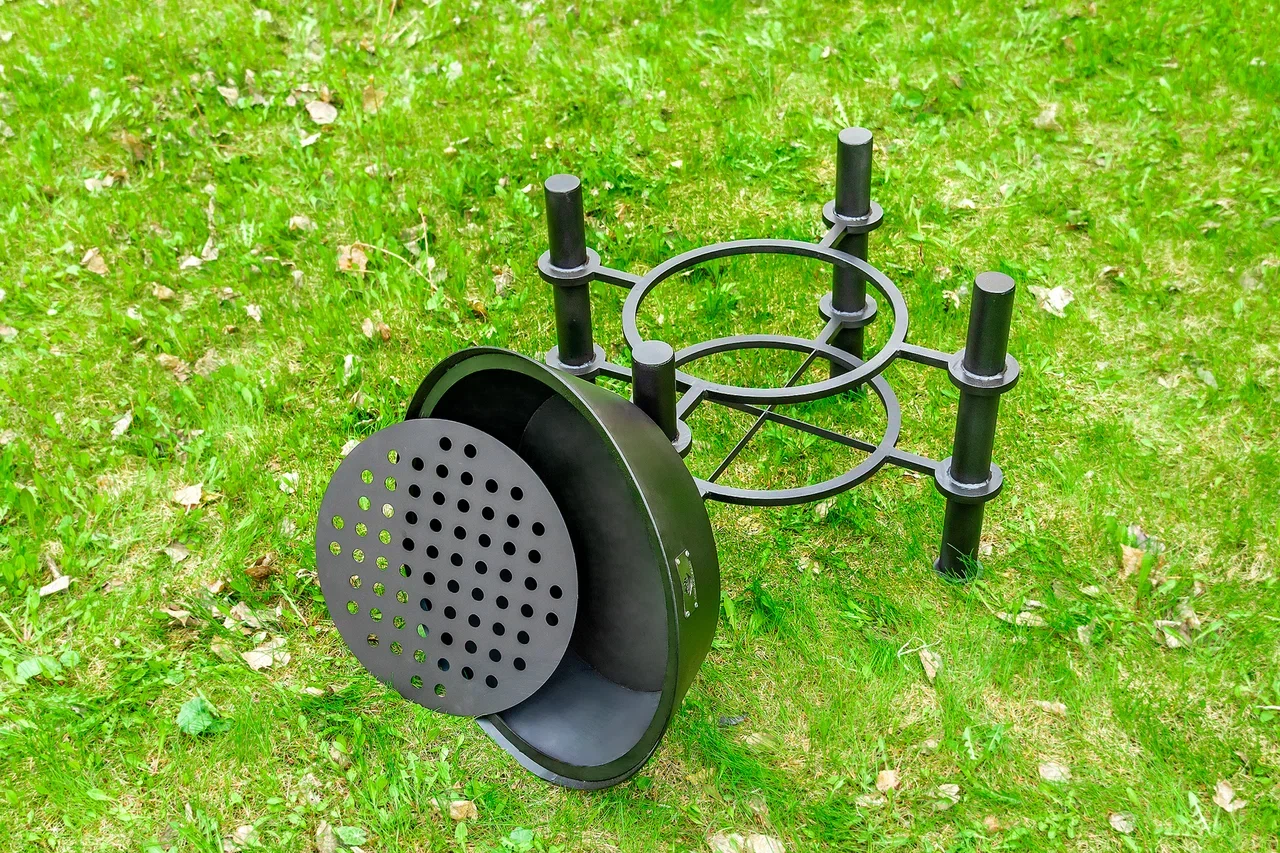 Костровая чаша "Flame" 600х600х520мм купить в Санкт-Петербурге