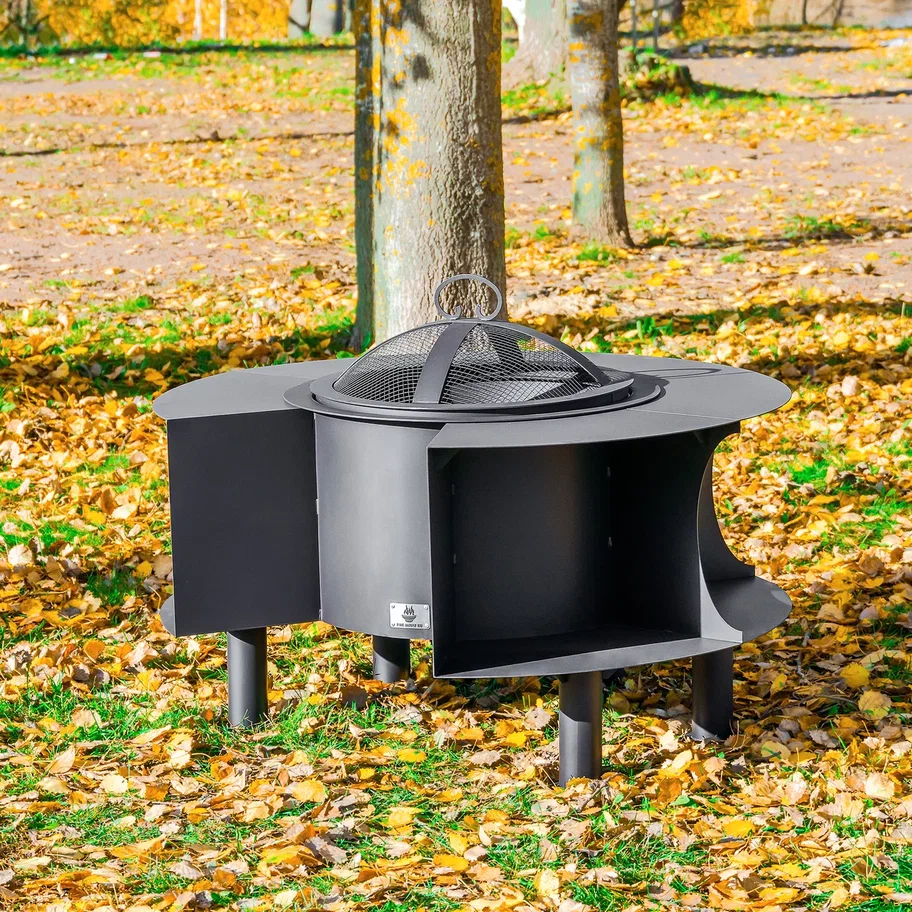 Костровая чаша "Пантеон" 1190х1190х650мм купить в Санкт-Петербурге