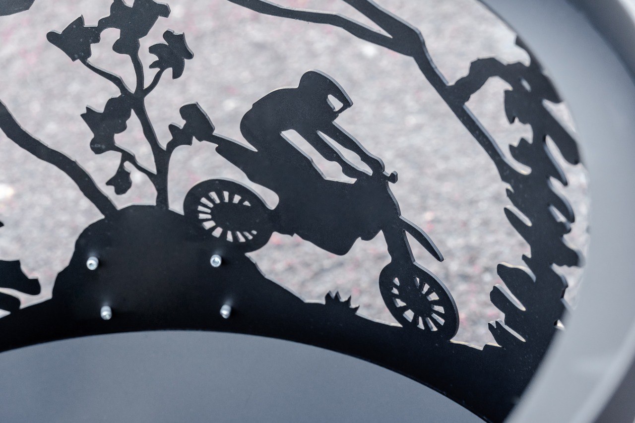 Костровая чаша "Эндуристы" D600 коническое дно купить в Санкт-Петербурге