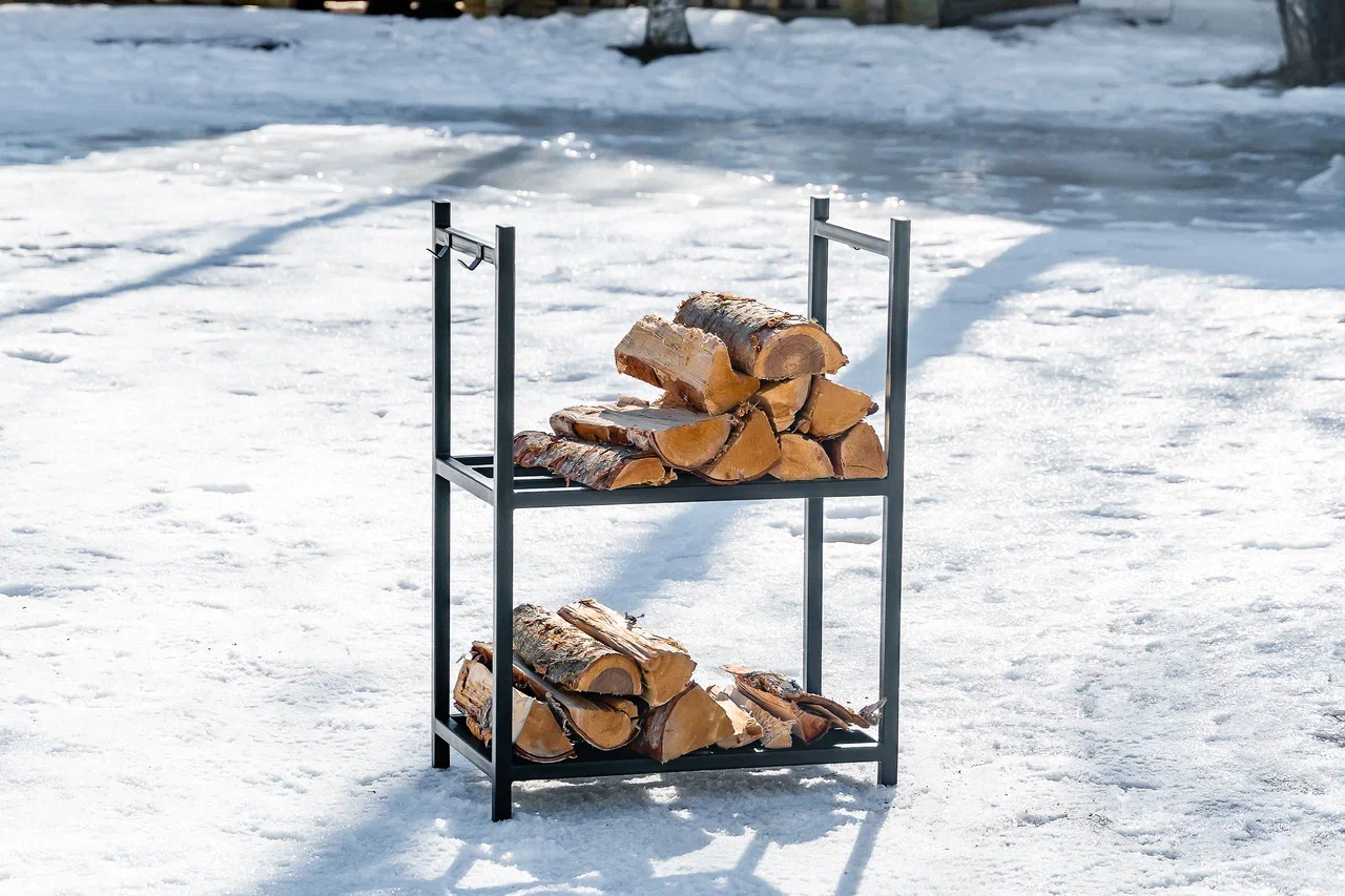 Дровница вертикальная малая  купить в Санкт-Петербурге