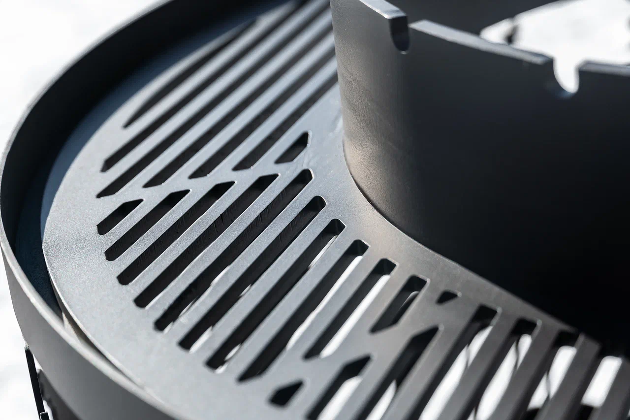 Решетка гриль D800 с кантиком для очага купить в Санкт-Петербурге