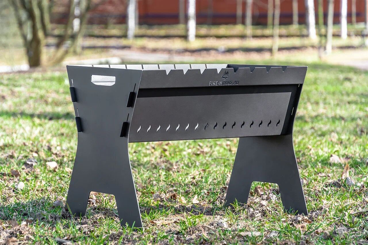 Мангал "Пикник" разборный, 359х330х400мм купить в Санкт-Петербурге