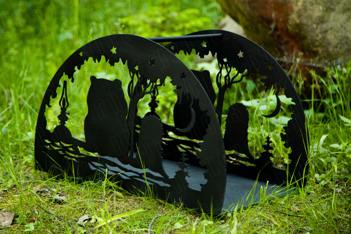 Дровница "Ежик в тумане"  купить в Санкт-Петербурге