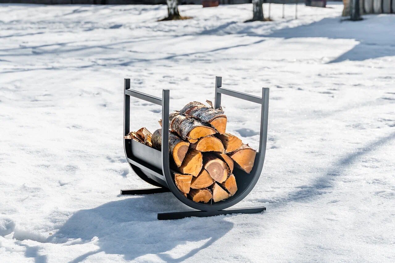 Дровница-полумесяц  купить в Санкт-Петербурге