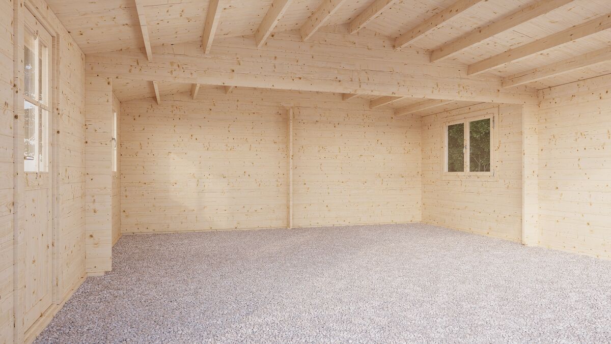 Гараж 32 Стандарт (брус 44 мм) ТН купить в Санкт-Петербурге