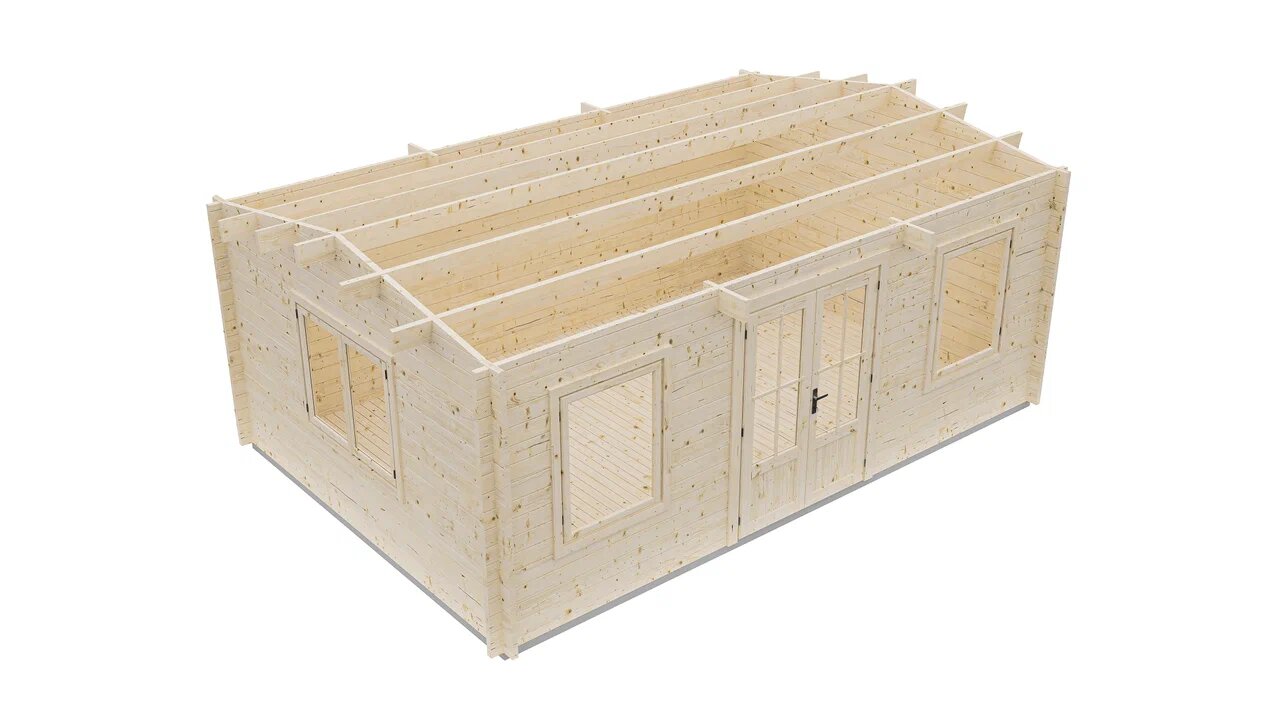 Дом садовый 21 Соло Комфорт (брус 44мм) ТН купить в Санкт-Петербурге