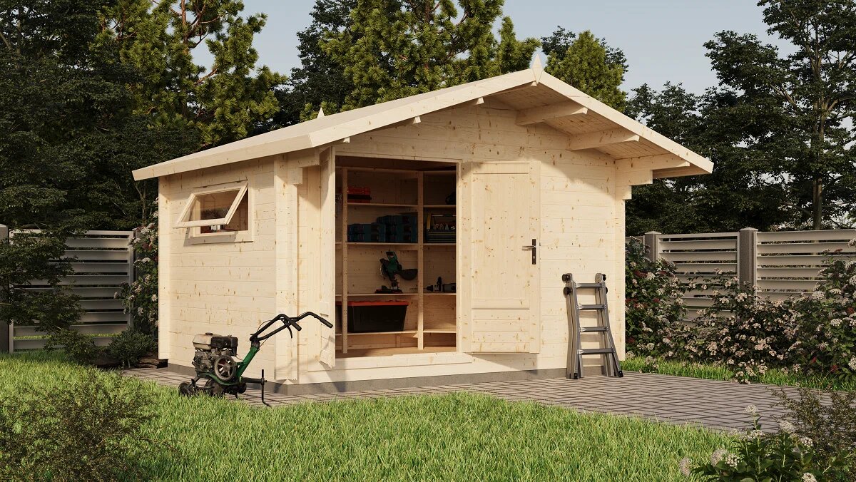 Хозблок 10 Комфорт (брус 44 мм) ТН купить в Санкт-Петербурге