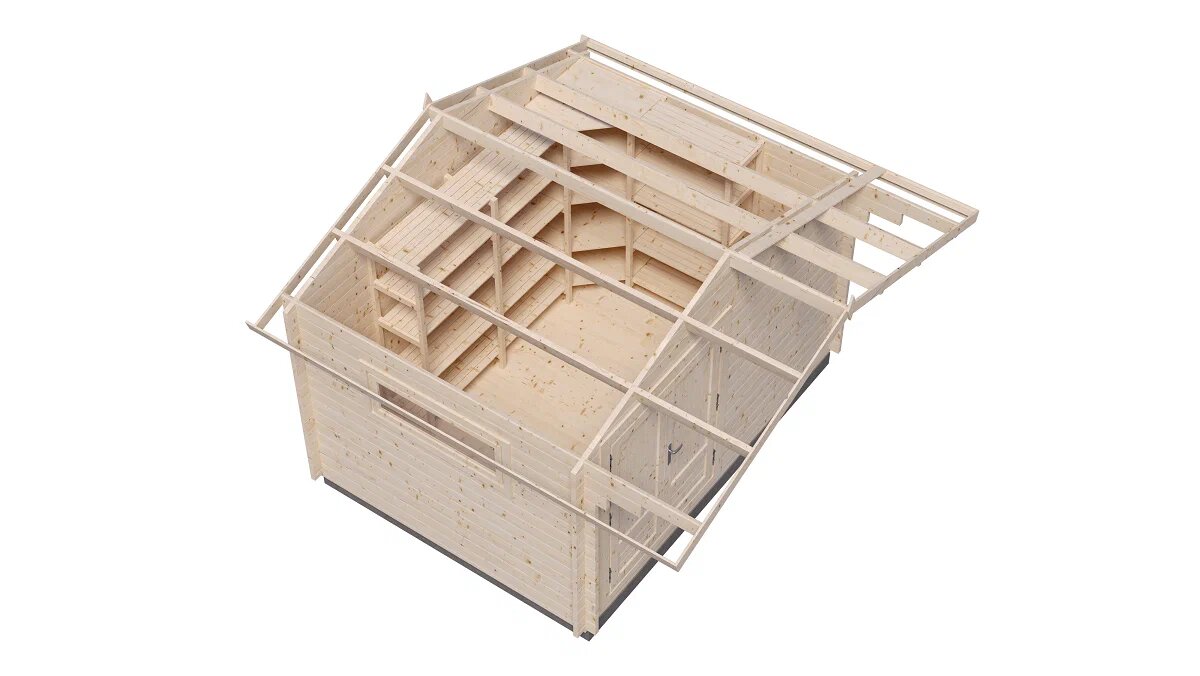 Хозблок 10 Комфорт (брус 44 мм) ТН купить в Санкт-Петербурге