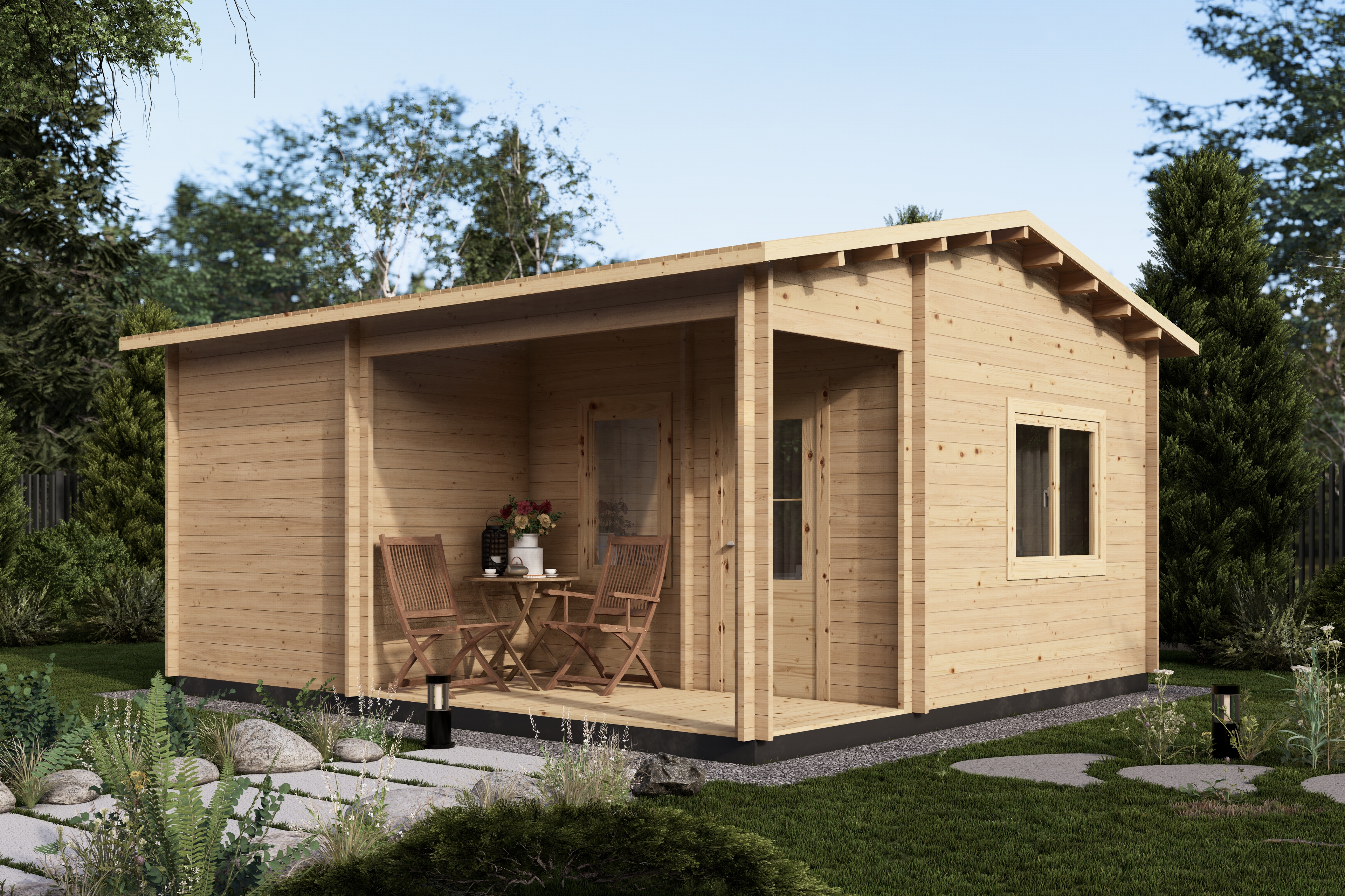 Баня 27 Комфорт (брус 44мм) ТН купить в Санкт-Петербурге