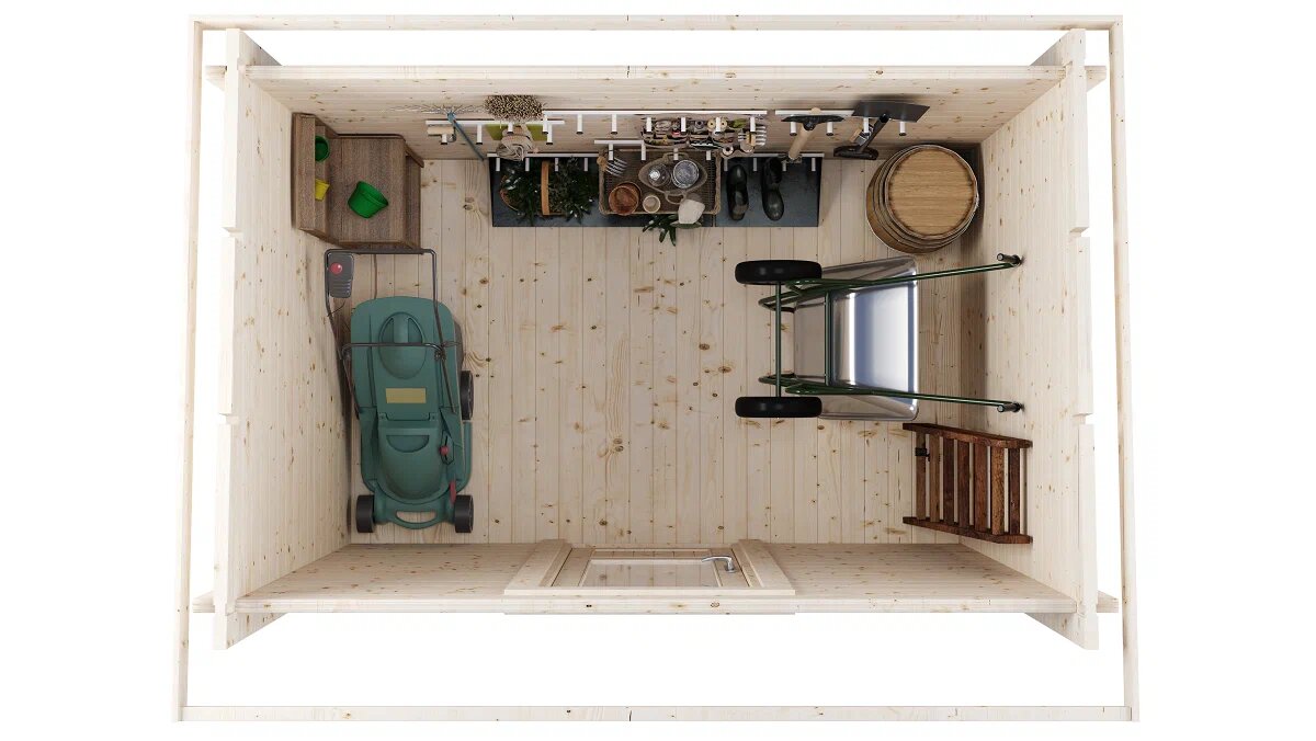 Хозблок 4 Стандарт (брус 44 мм) ТН купить в Санкт-Петербурге