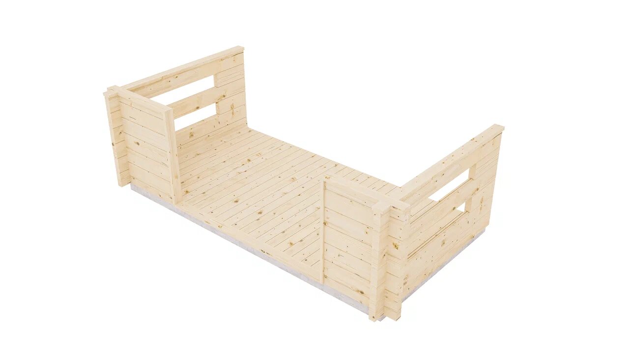 Терраса прямая 1.5 L=5м ТН купить в Санкт-Петербурге